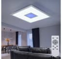 ETC-SHOP LED Deckenleuchte RGB dimmbar Silber Bild 2
