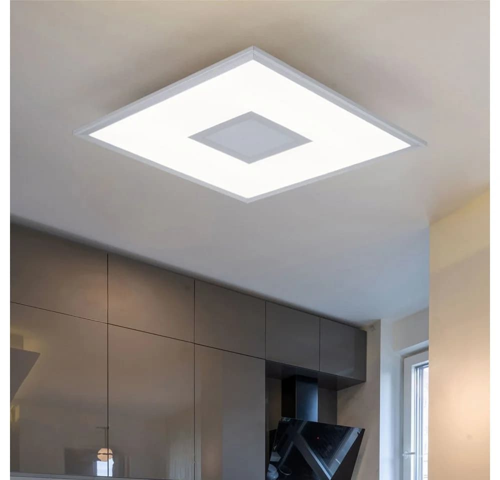 ETC-SHOP LED Deckenleuchte RGB dimmbar Silber - Bild 4