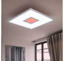 ETC-SHOP LED Deckenleuchte RGB dimmbar Silber Bild 5