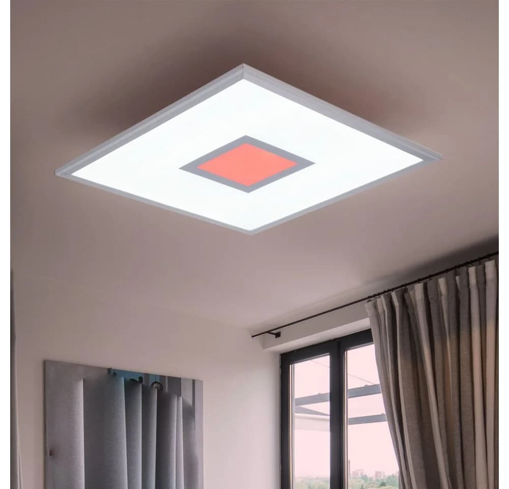 ETC-SHOP LED Deckenleuchte RGB dimmbar Silber - Bild 5