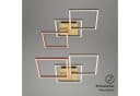 BRILONER LEUCHTEN Deckenleuchte Frame FRAME 3-flammig Gold-Braun LED Dimmbar Bild 4