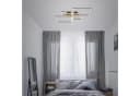 Briloner Leuchten LED Deckenleuchte FRAME Schwarz Gold-Braun Dimmbar Bild 2