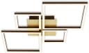 Briloner Leuchten LED Deckenleuchte FRAME Schwarz Gold-Braun Dimmbar Bild 5