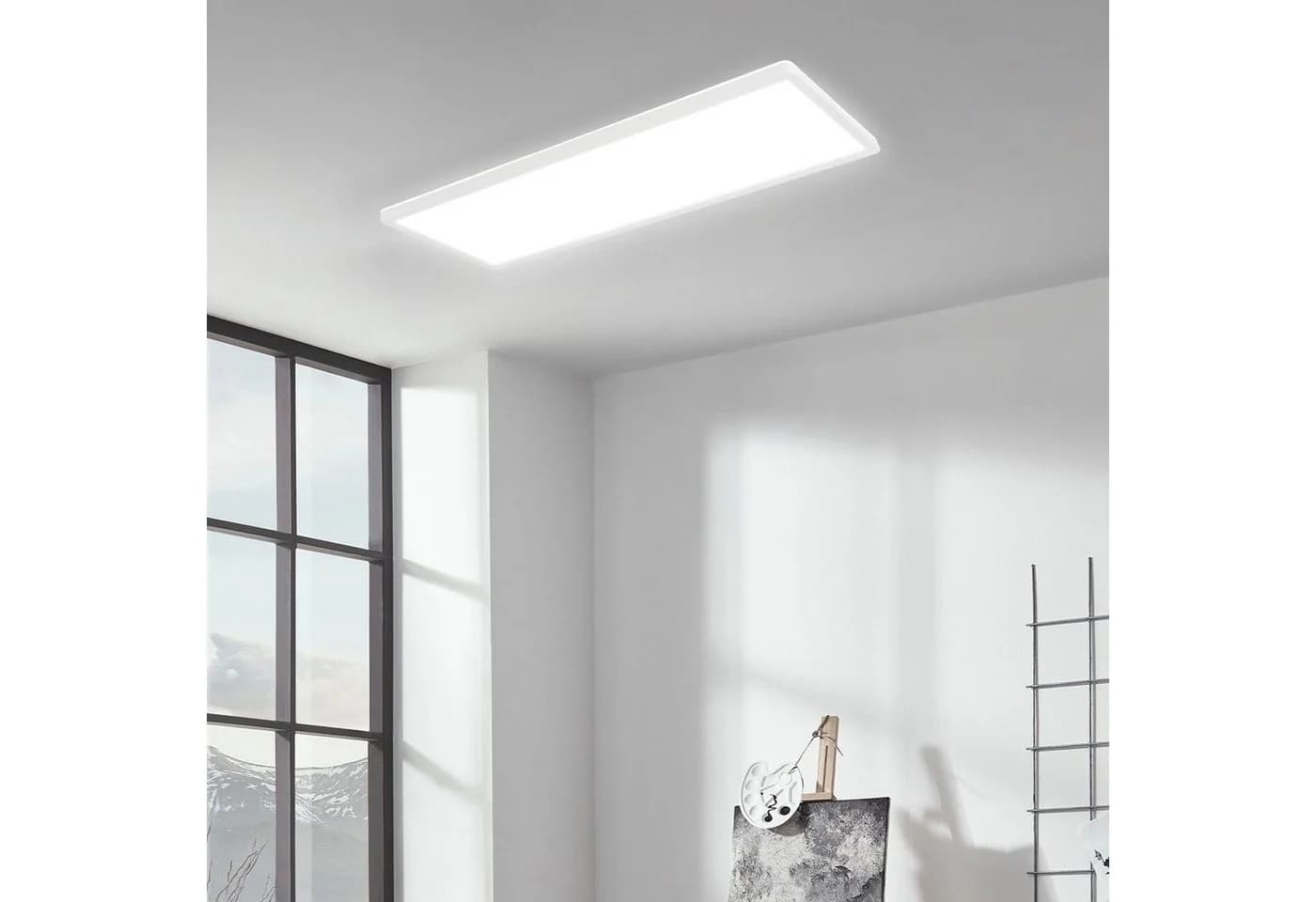 BRILONER LED Panel Slim Weiß Ultraflach Deckenlampe - Bild 5