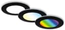 Briloner Leuchten LED Einbauleuchte 3er Set RGB-CCT Schwarz Bild 2