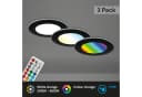 Briloner Leuchten LED Einbauleuchte 3er Set RGB-CCT Schwarz Bild 4