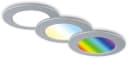 BRILONER LED Einbauleuchte 3er Set RGB-CCT chrom-matt Bild 2