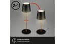 Briloner Leuchten LED Tischleuchte Kiki Schwarz Natur Bild 4