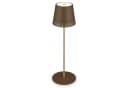 Briloner Leuchten LED Tischleuchte "KIKI" Braun-Gold Höhenverstellbar Bild 2