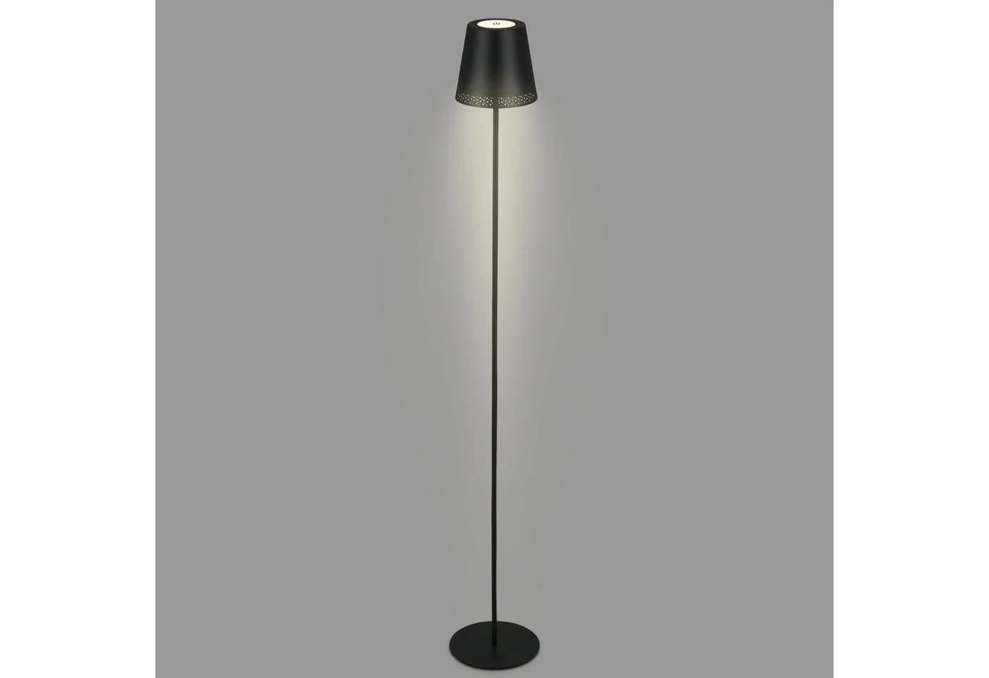 Briloner Leuchten Stehlampe KIKI Schwarz LED Dimmbar Akku - Bild 2