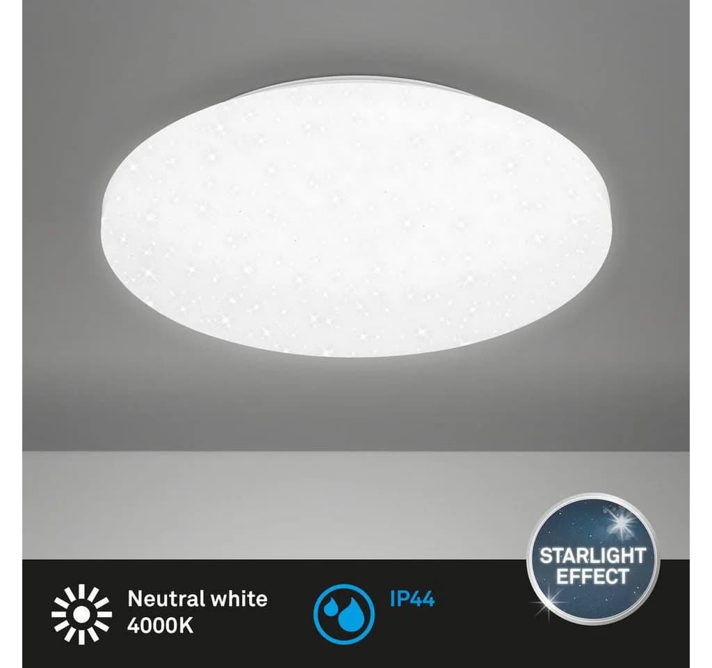 Briloner Leuchten LED Deckenleuchte 3757416 Weiß Sternenhimmel-Effekt - Bild 4
