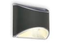 Briloner Leuchten LED Wandleuchte Solarleuchte Anthrazit 4xLED Bild 2
