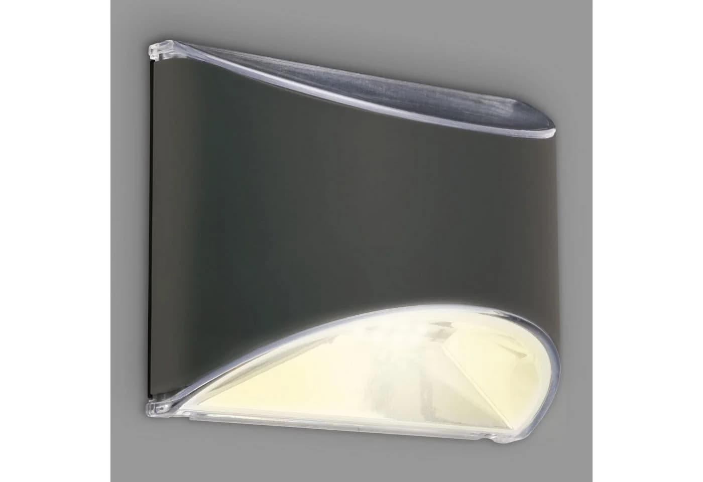 Briloner Leuchten LED Wandleuchte Solarleuchte Anthrazit 4xLED - Bild 3