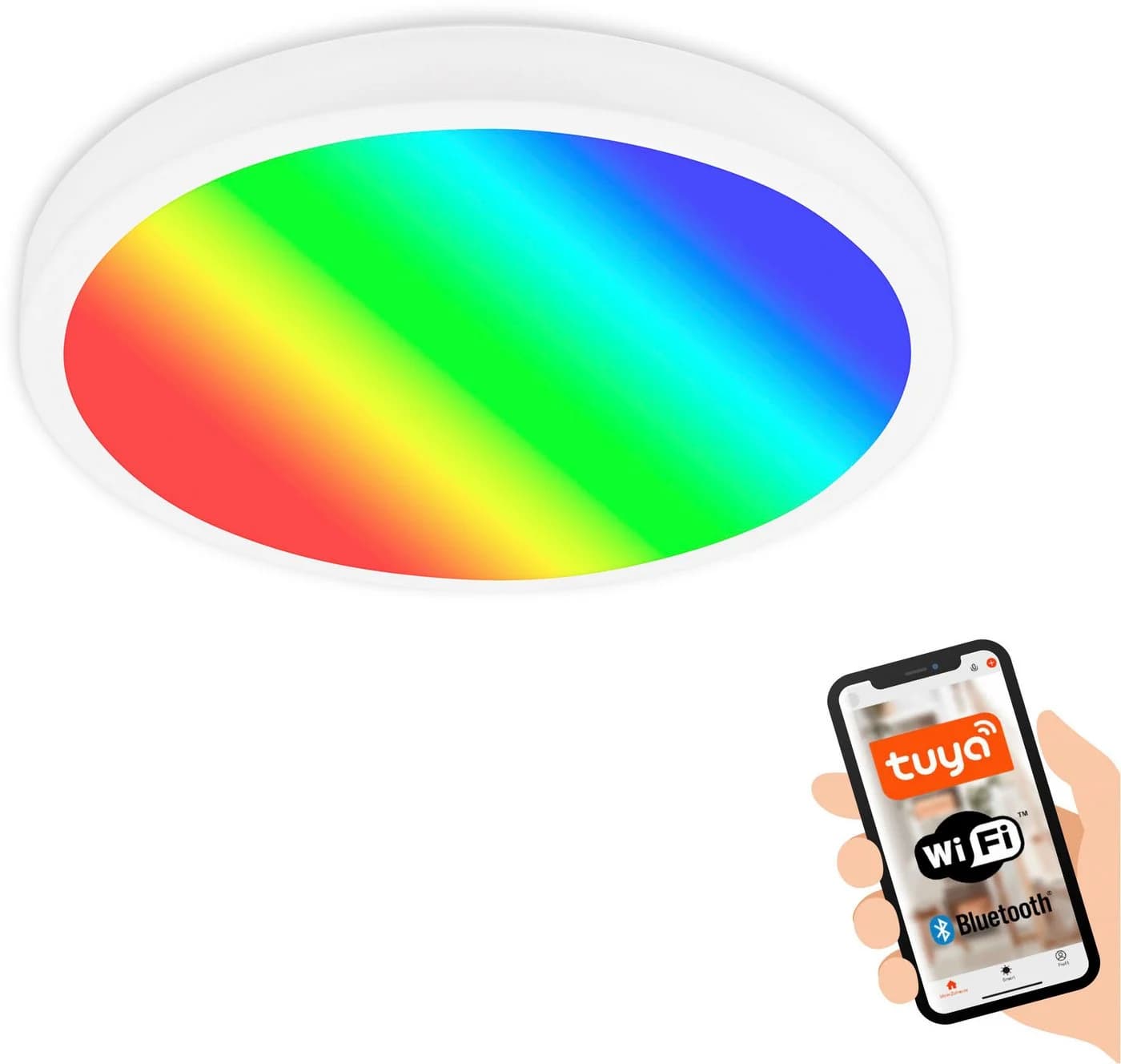 Briloner Leuchten LED Deckenleuchte 3480016 Dimmfunktion 2700K Extra-Warmweiß - Bild 2