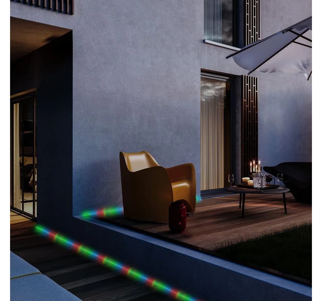 Briloner Leuchten LED-Streifen 10m RGB Solar mit IP44 - Bild 5