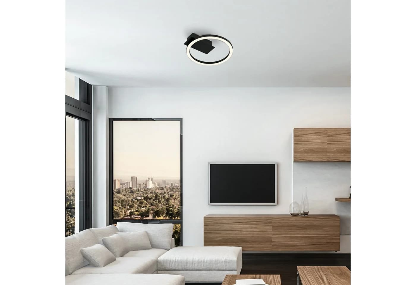 Briloner Leuchten Deckenleuchte Frame NICI Schwarz LED - Bild 5