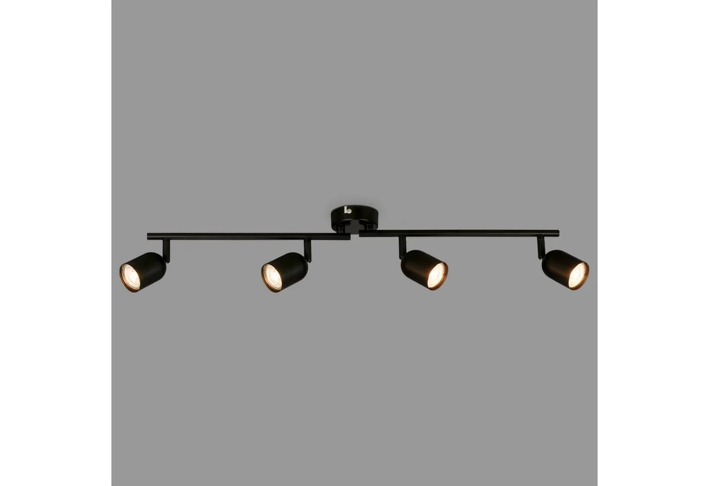 Briloner Leuchten Deckenspot Schwenkbar GU10 Schwarz-Weiß-Gold - Bild 2
