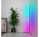 Briloner Leuchten Stehlampe REMSA RGB Gaming Dimmbar Schwarz Bild 5