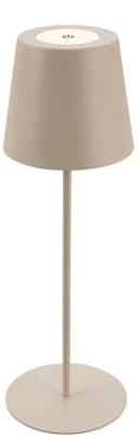 BRILONER LEUCHTEN LED Außen-Tischleuchte Coloris Beige Metall Bild 2
