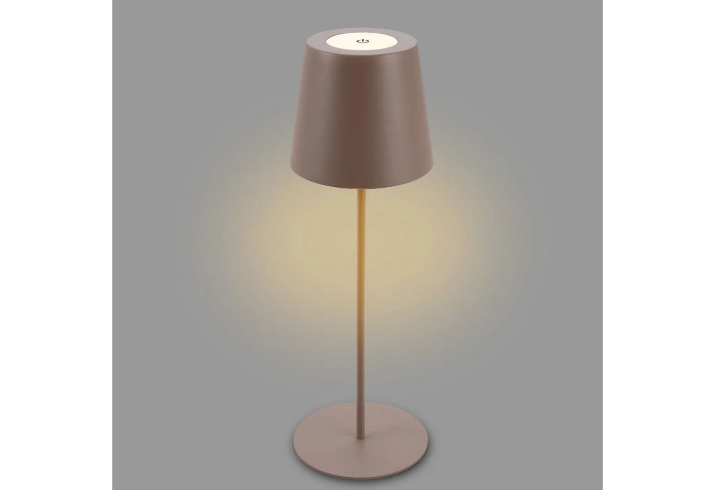 BRILONER LEUCHTEN LED Außen-Tischleuchte Coloris Braun - Bild 4