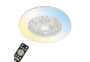 BRILONER LED Deckenleuchte mit Ventilator Weiß Fernbedienung Bild 2