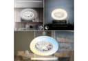 BRILONER LED Deckenleuchte mit Ventilator Weiß Fernbedienung Bild 4