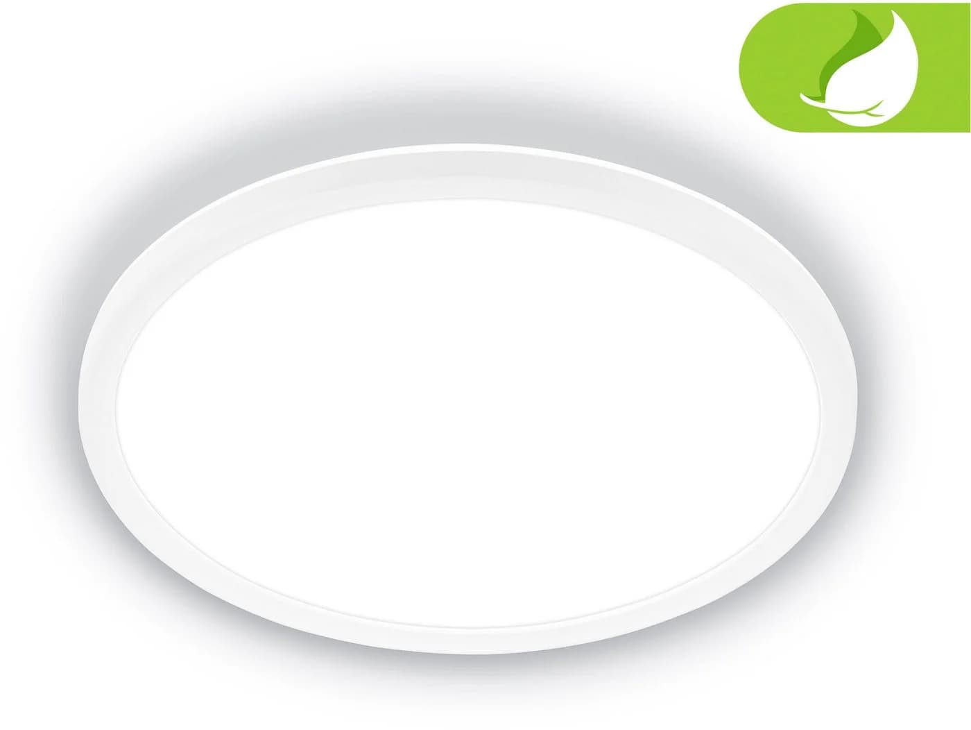 Briloner Leuchten LED Panel Deckenlampe ultraflach 4000K Backlight