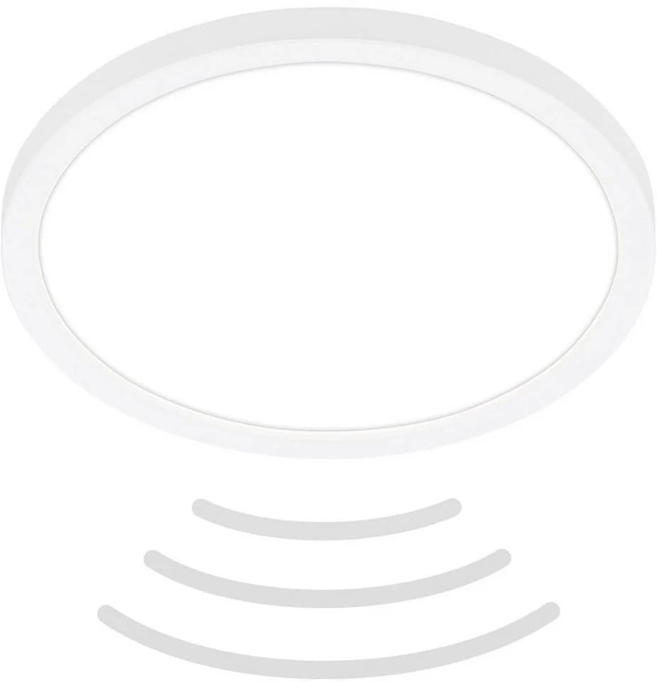 Briloner Leuchten MOVE LED Deckenleuchte Weiß Bewegungsmelder IP44