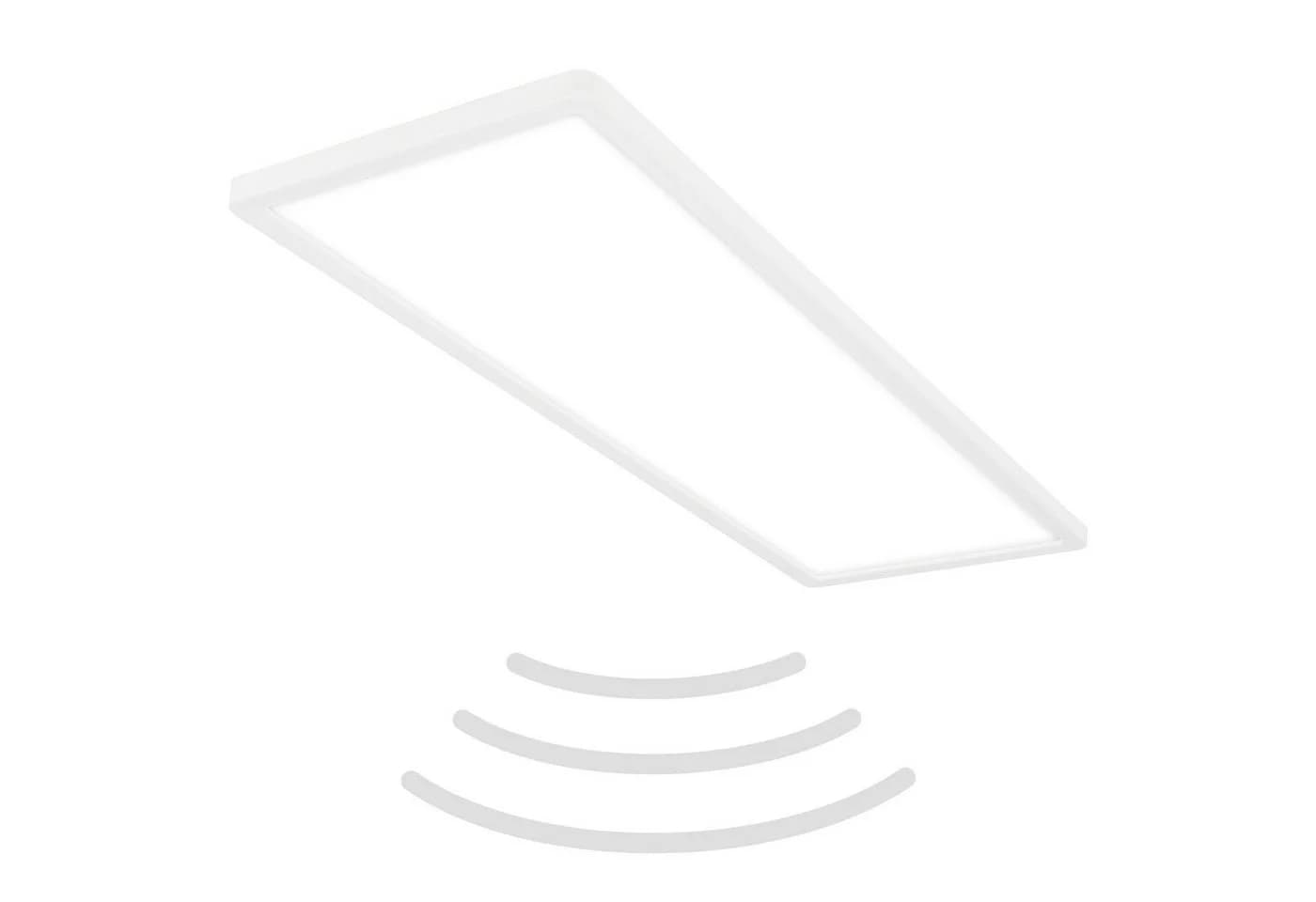 BRILONER LEUCHTEN MOVE SLIM Sensor Deckenleuchte Weiß IP44 Bewegungsmelder