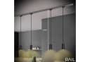 Briloner Leuchten LED Pendelleuchte Schwarz Schienensystem Rail Bild 4