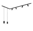 Briloner Leuchten Schienensystem-Sets RAIL 2,25m Schwarz Bild 4