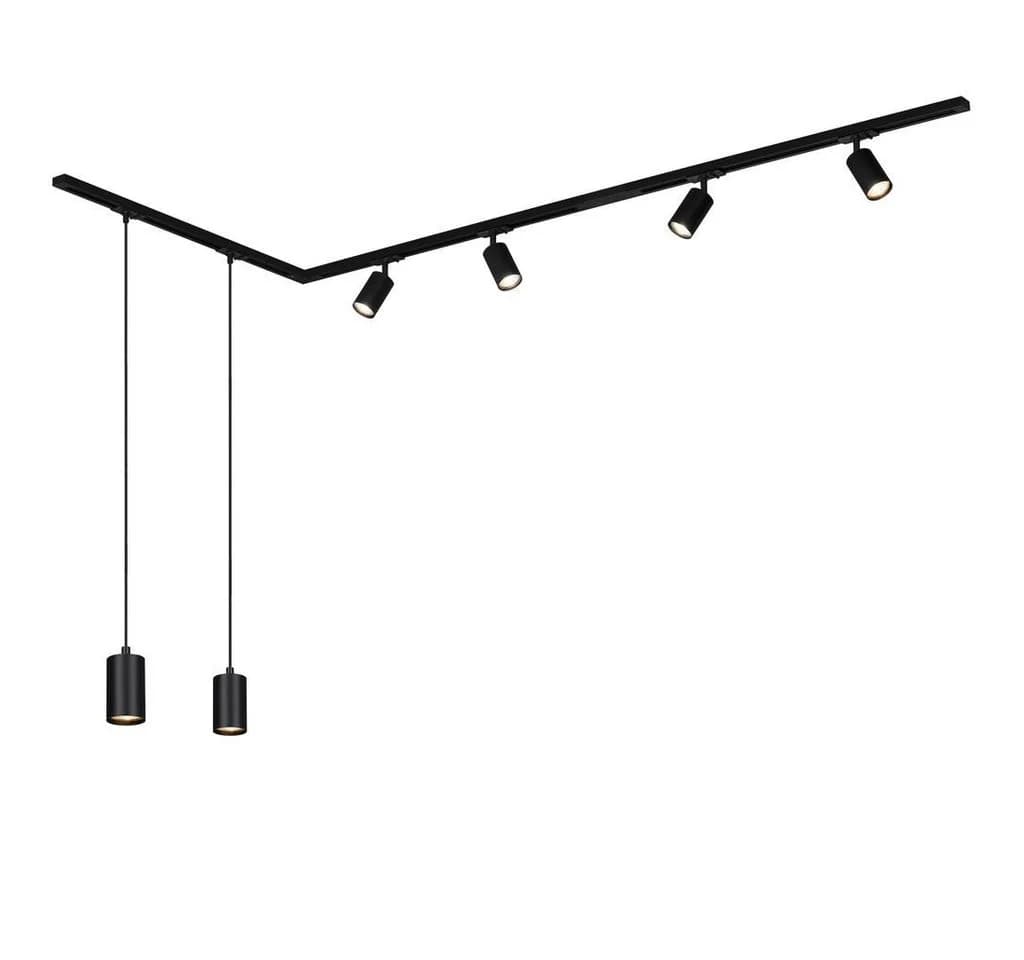 Briloner Leuchten Schienensystem-Sets RAIL 2,25m Schwarz - Bild 4