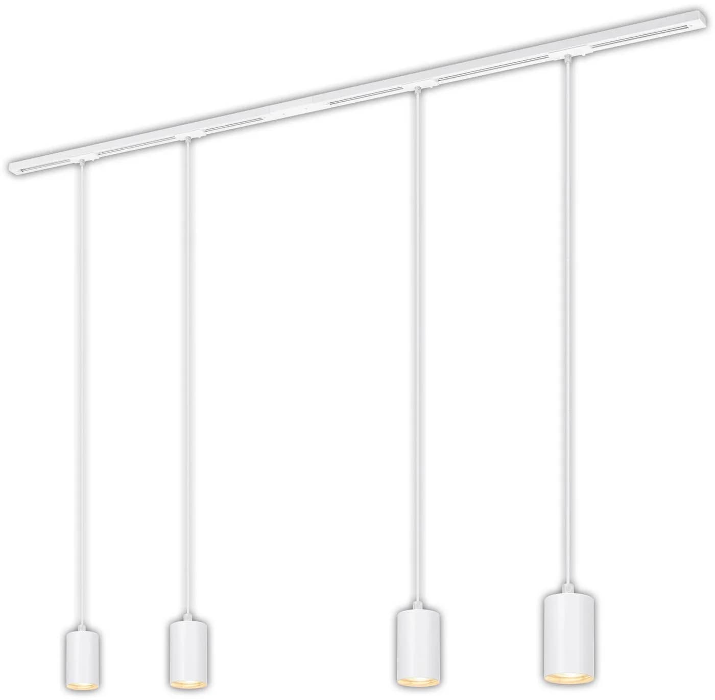 Briloner Schienensystem RAIL 230 V Weiß 4 Pendelleuchten - Bild 2