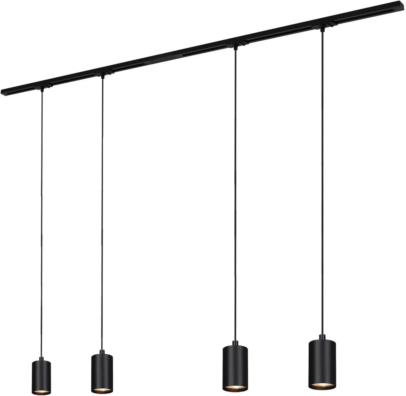 Briloner Schienensystem RAIL 230 V Schwarz 4 Pendel - Bild 2