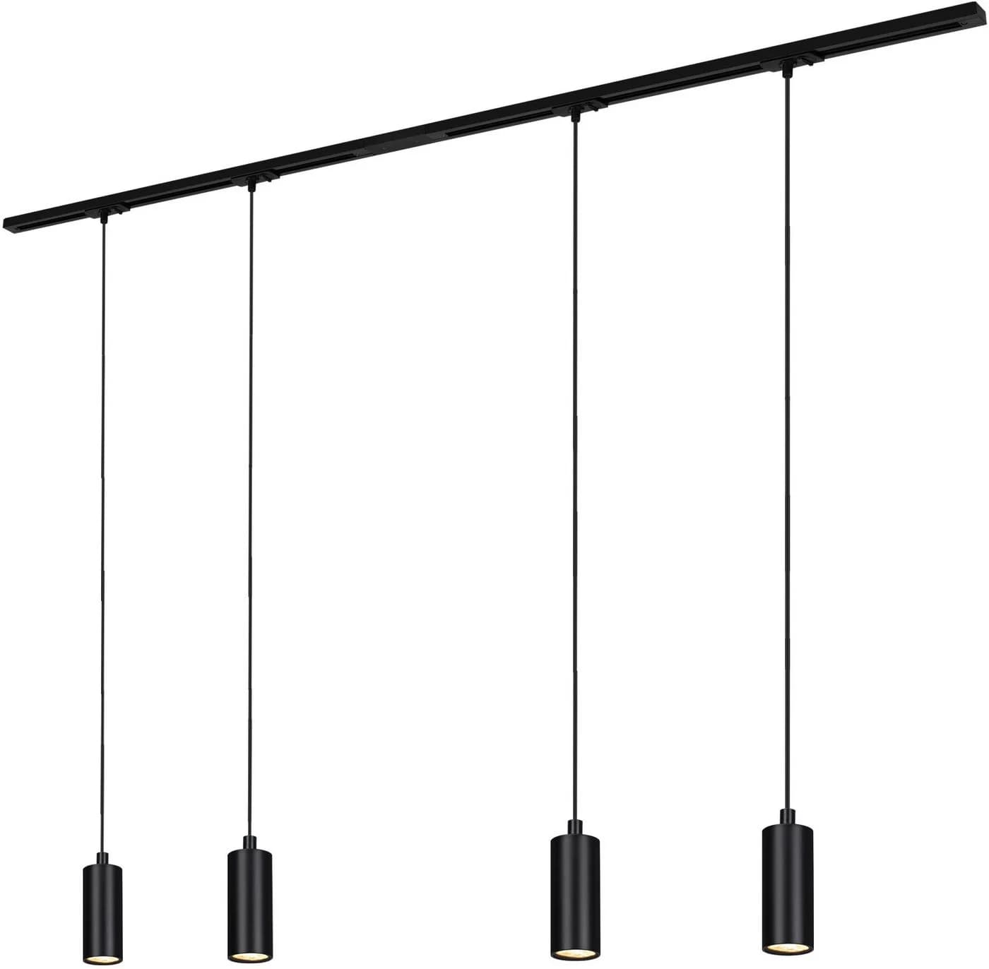Briloner Schienensystem RAIL 230 V Schwarz 4 LED-Pendel 1,5m - Bild 2