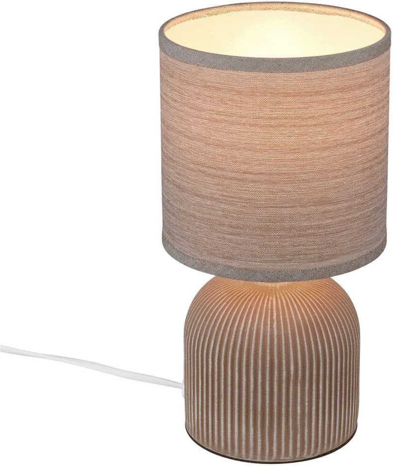 Briloner Leuchten Tischleuchte INO Keramik Schlafzimmer Wohnzimmer - Bild 2