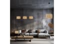 Briloner Leuchten Tischleuchte Seegras Schwarz E27 Boho Bild 5