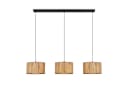 Briloner Leuchten LED Pendelleuchte Stroh Bast 1-&3-flammig Bild 2