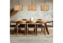 Briloner Leuchten LED Pendelleuchte Stroh Bast 1-&3-flammig Bild 3
