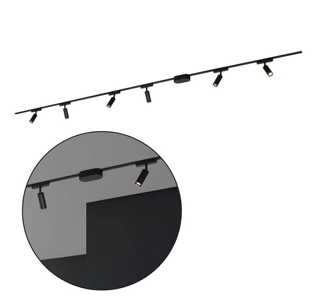 Briloner Leuchten LED Deckenleuchte 8033065B Schwarz Schienensystem Luxtrail 3m - Bild 2