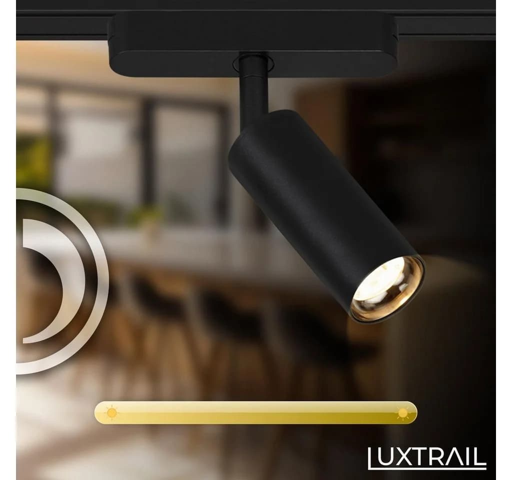 Briloner Leuchten LED Deckenleuchte 8033065B Schwarz Schienensystem Luxtrail 3m - Bild 3