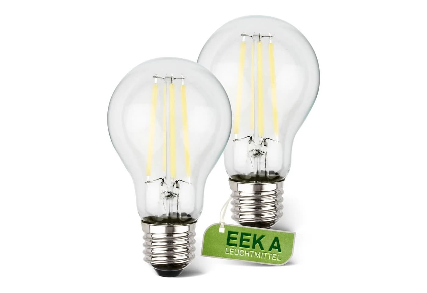 Briloner Leuchten LED-Leuchtmittel 2er Set E27 4W Warmweiß 3000K 840lm - Bild 3