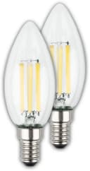 Briloner Leuchten LED-Leuchtmittel E14 Warmweiß 4W 2er Set Bild 2