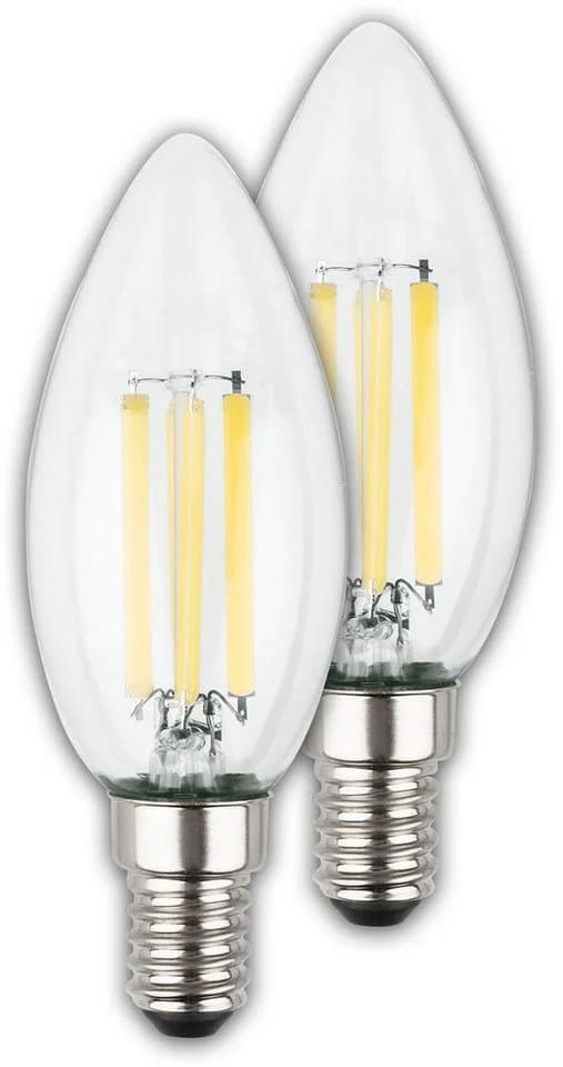 Briloner Leuchten LED-Leuchtmittel E14 Warmweiß 4W 2er Set - Bild 2
