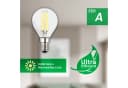 LED-Leuchtmittel Tropfen E14 klar Warmweiß Bild 1