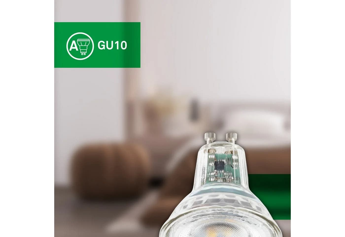 Briloner Leuchten LED-Leuchtmittel GU10 Warmweiß 4,7W 850 Lumen 3000K - Bild 5