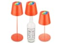 Briloner Leuchten LED Tischleuchte Akku Flaschenaufsatz Orange 3-in1 Bild 2
