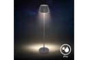 Brilo LED-Akku-Stehlampe unplugged Riffle anthrazit Bild 5