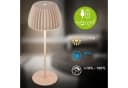 BRILONER LEUCHTEN Akku LED Tischleuchte Beige Touchdimmer IP44 Bild 5