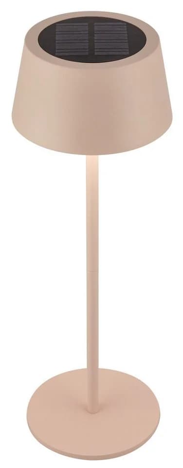 Briloner Leuchten LED Außen-Tischleuchte AWIA 7572011 Beige